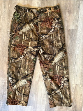 Cabela's Dry Plus Waterproof Hunting Pants Mossy Oak Camo Men's Size XL Regular